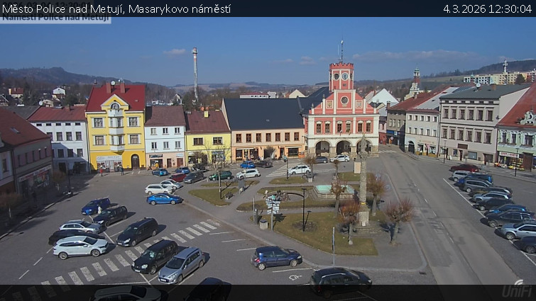 Město Police nad Metují - Masarykovo náměstí - 4.3.2026 v 12:30