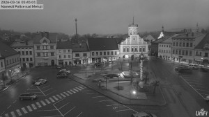 Město Police nad Metují - Masarykovo náměstí - 16.3.2026 v 05:45
