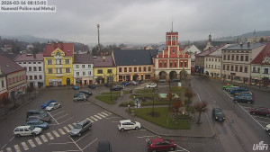 Město Police nad Metují - Masarykovo náměstí - 16.3.2026 v 08:15