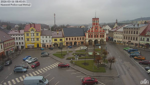 Město Police nad Metují - Masarykovo náměstí - 16.3.2026 v 08:45