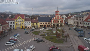Město Police nad Metují - Masarykovo náměstí - 16.3.2026 v 11:45