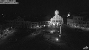 Město Police nad Metují - Masarykovo náměstí - 3.4.2026 v 04:15