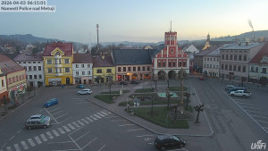 Město Police nad Metují - Masarykovo náměstí - 3.4.2026 v 06:15