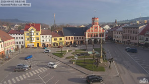 Město Police nad Metují - Masarykovo náměstí - 3.4.2026 v 08:15