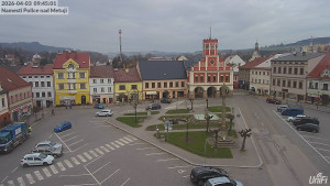 Město Police nad Metují - Masarykovo náměstí - 3.4.2026 v 09:45
