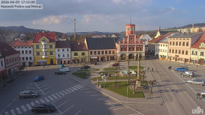 Město Police nad Metují - Masarykovo náměstí - 3.4.2026 v 17:15
