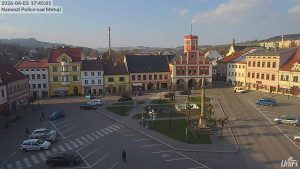 Město Police nad Metují - Masarykovo náměstí - 3.4.2026 v 17:45