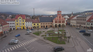 Město Police nad Metují - Masarykovo náměstí - 5.4.2026 v 08:45