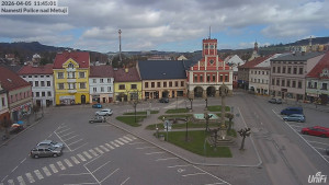 Město Police nad Metují - Masarykovo náměstí - 5.4.2026 v 11:45