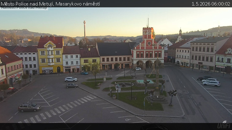Město Police nad Metují - Masarykovo náměstí - 1.5.2026 v 06:00