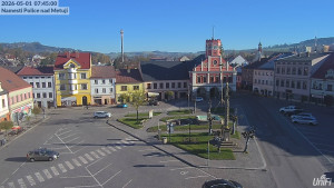 Město Police nad Metují - Masarykovo náměstí - 1.5.2026 v 07:45