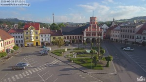 Město Police nad Metují - Masarykovo náměstí - 31.5.2026 v 07:15 Město Police nad Metují - Masarykovo náměstí - 31.5.2026 v 07:15