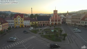 Město Police nad Metují - Masarykovo náměstí - 2.6.2026 v 04:45