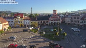 Město Police nad Metují - Masarykovo náměstí - 2.6.2026 v 06:45