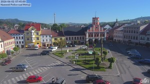 Město Police nad Metují - Masarykovo náměstí - 2.6.2026 v 07:45