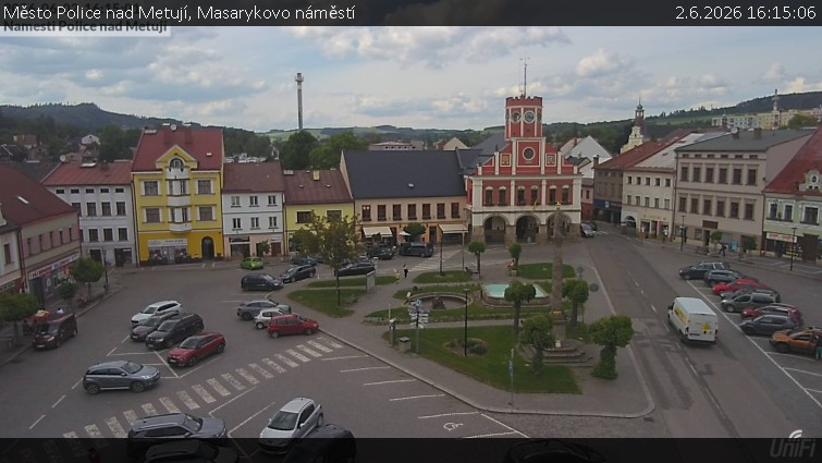 Město Police nad Metují - Masarykovo náměstí - 2.6.2026 v 16:15