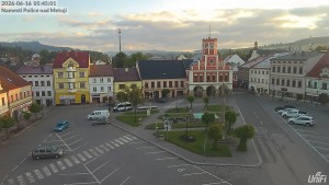 Město Police nad Metují - Masarykovo náměstí - 16.6.2026 v 05:45 Město Police nad Metují - Masarykovo náměstí - 16.6.2026 v 05:45
