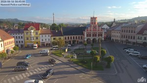Město Police nad Metují - Masarykovo náměstí - 16.6.2026 v 06:45 Město Police nad Metují - Masarykovo náměstí - 16.6.2026 v 06:45