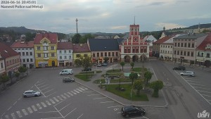 Stadt Police nad Metují - Masaryk-Platz - 16.6.2026 v 20:45 Stadt Police nad Metují - Masaryk-Platz - 16.6.2026 v 20:45