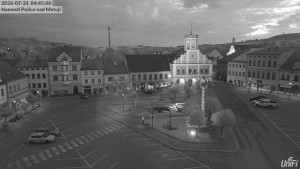 Město Police nad Metují - Masarykovo náměstí - 31.7.2026 v 04:45 Město Police nad Metují - Masarykovo náměstí - 31.7.2026 v 04:45