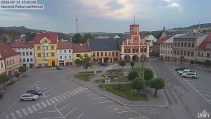 Město Police nad Metují - Masarykovo náměstí - 31.7.2026 v 05:45 Město Police nad Metují - Masarykovo náměstí - 31.7.2026 v 05:45
