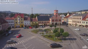 Stadt Police nad Metují - Masaryk-Platz - 31.7.2026 v 16:45 Stadt Police nad Metují - Masaryk-Platz - 31.7.2026 v 16:45