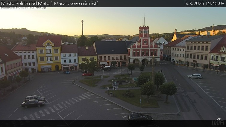 Policja miejska nad Metują - Plac Masaryka - 8.8.2026 v 19:45
