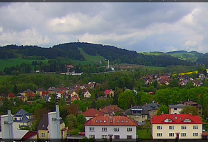 Nové Město na Moravě - Panorama severozápad - 12.5.2026 v 10:45