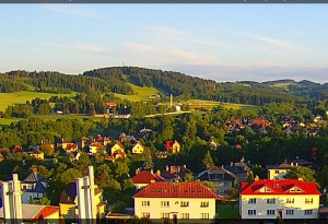 Nové Město na Moravě - Panorama severozápad - 16.6.2026 v 05:45 Nové Město na Moravě - Panorama severozápad - 16.6.2026 v 05:45