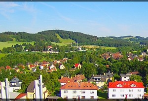Nové Město na Moravě - Panorama severozápad - 16.6.2026 v 07:45 Nové Město na Moravě - Panorama severozápad - 16.6.2026 v 07:45