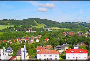 Nové Město na Moravě - Panorama severozápad - 16.6.2026 v 08:45 Nové Město na Moravě - Panorama severozápad - 16.6.2026 v 08:45