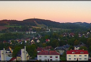 Nowe Miasto na Morawach - Panorama północno-zachodnie - 23.9.2026 v 06:45 Nowe Miasto na Morawach - Panorama północno-zachodnie - 23.9.2026 v 06:45
