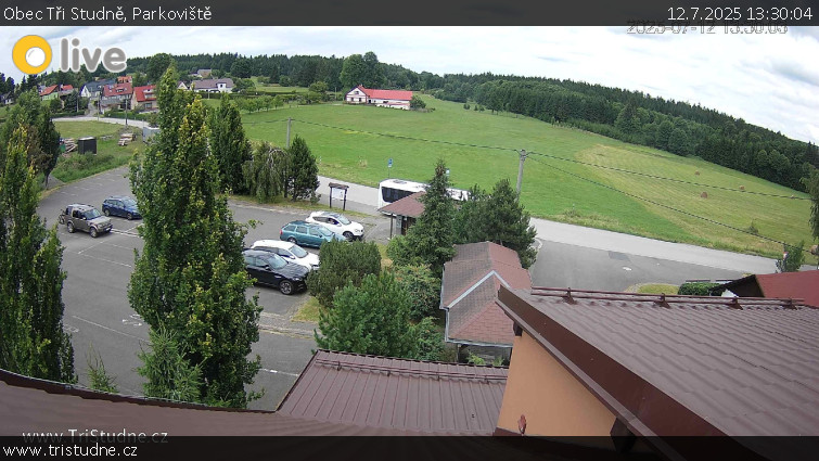 Obec Tři Studně - Parkoviště - 12.7.2025 v 13:30 Obec Tři Studně - Parkoviště - 12.7.2025 v 13:30