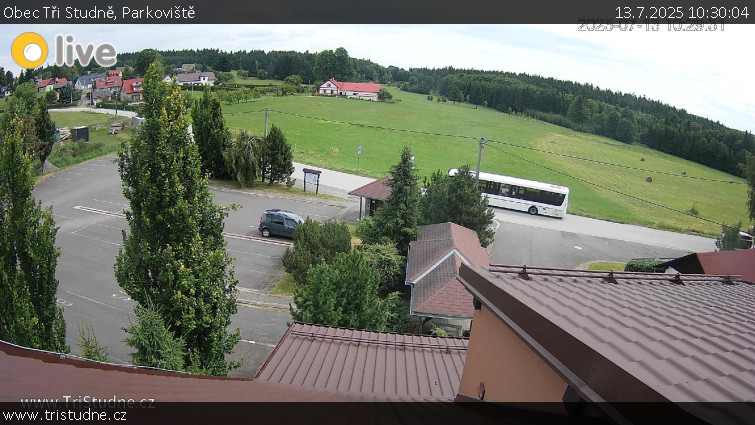Obec Tři Studně - Parkoviště - 13.7.2025 v 10:30 Obec Tři Studně - Parkoviště - 13.7.2025 v 10:30