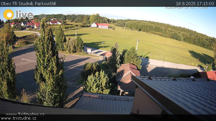 Obec Tři Studně - Parkoviště - 18.9.2025 v 17:15