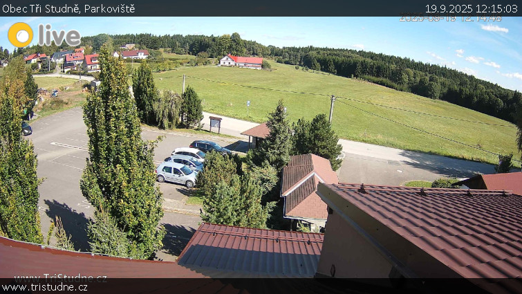 Obec Tři Studně - Parkoviště - 19.9.2025 v 12:15
