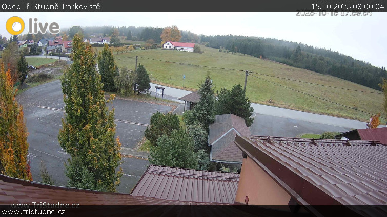 Obec Tři Studně - Parkoviště - 15.10.2025 v 08:00 Obec Tři Studně - Parkoviště - 15.10.2025 v 08:00