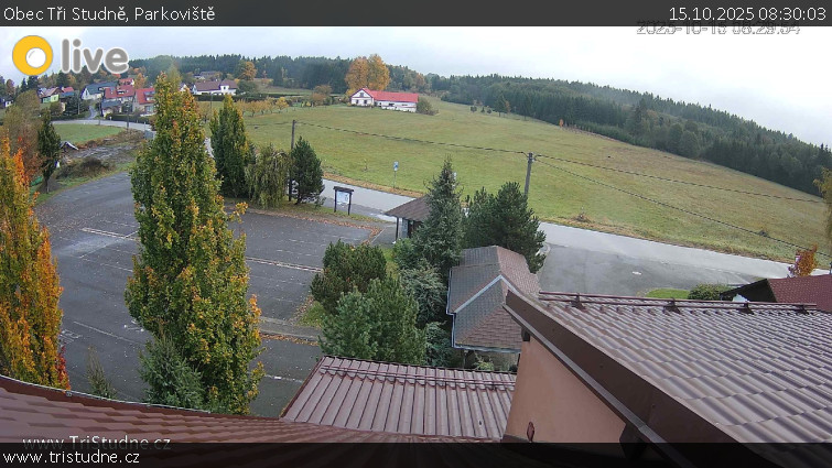 Obec Tři Studně - Parkoviště - 15.10.2025 v 08:30 Obec Tři Studně - Parkoviště - 15.10.2025 v 08:30