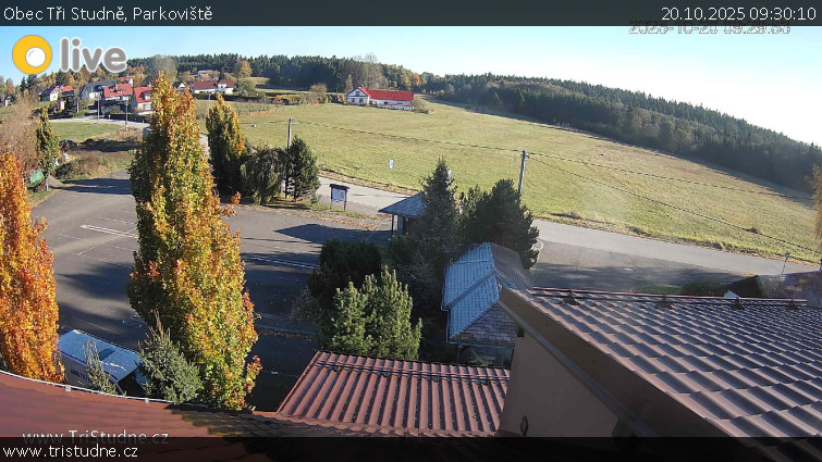 Obec Tři Studně - Parkoviště - 20.10.2025 v 09:30 Obec Tři Studně - Parkoviště - 20.10.2025 v 09:30