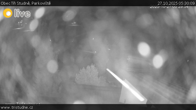 Obec Tři Studně - Parkoviště - 27.10.2025 v 05:30 Obec Tři Studně - Parkoviště - 27.10.2025 v 05:30