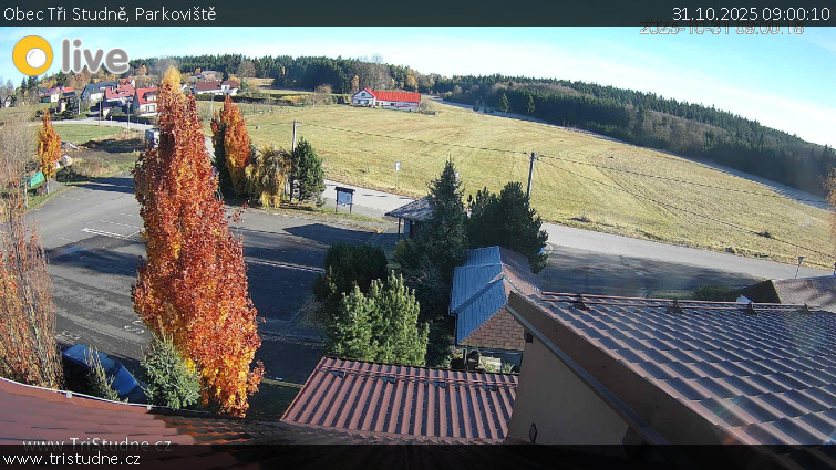Obec Tři Studně - Parkoviště - 31.10.2025 v 09:00 Obec Tři Studně - Parkoviště - 31.10.2025 v 09:00