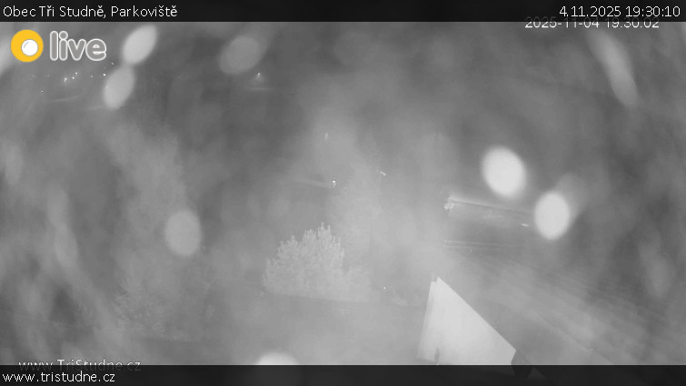 Obec Tři Studně - Parkoviště - 4.11.2025 v 19:30