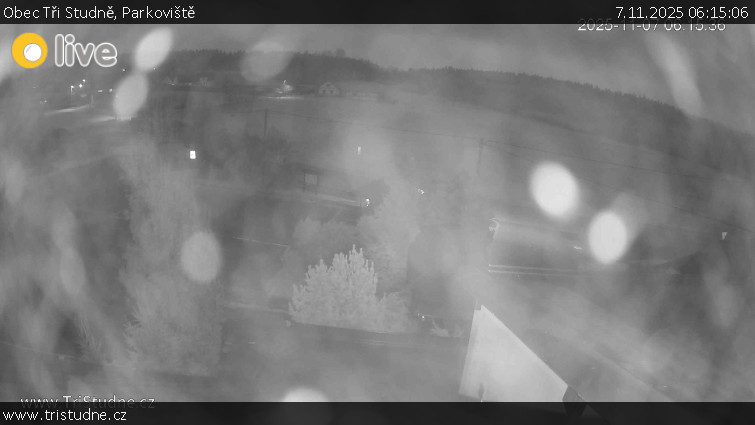 Obec Tři Studně - Parkoviště - 7.11.2025 v 06:15