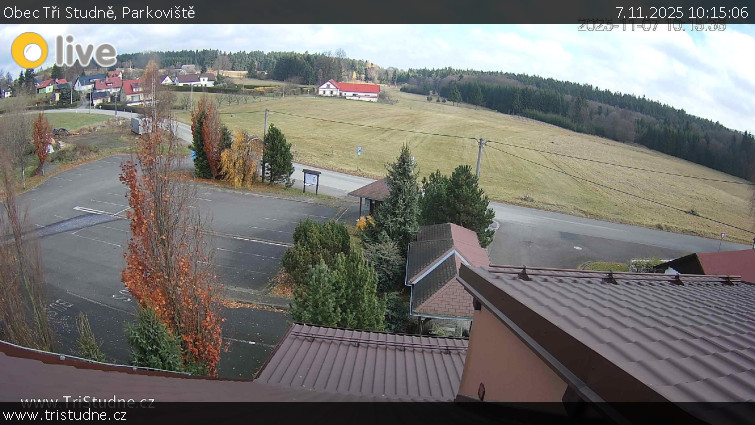 Obec Tři Studně - Parkoviště - 7.11.2025 v 10:15