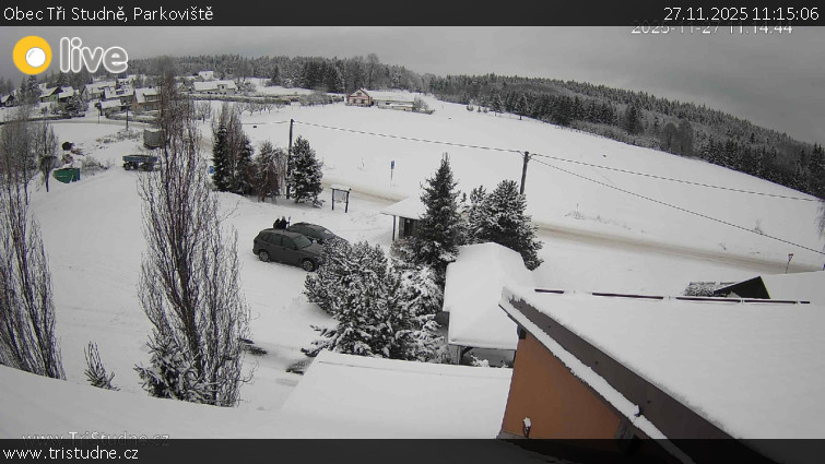 Obec Tři Studně - Parkoviště - 27.11.2025 v 11:15