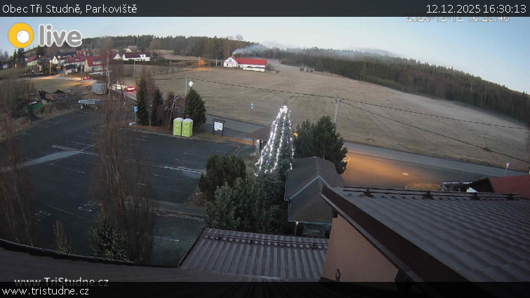 Obec Tři Studně - Parkoviště - 12.12.2025 v 16:30