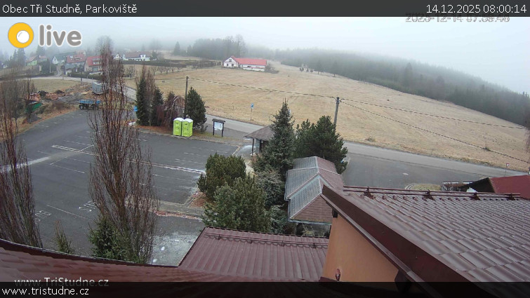 Obec Tři Studně - Parkoviště - 14.12.2025 v 08:00