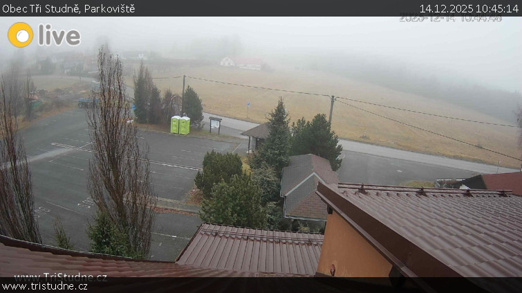 Obec Tři Studně - Parkoviště - 14.12.2025 v 10:45