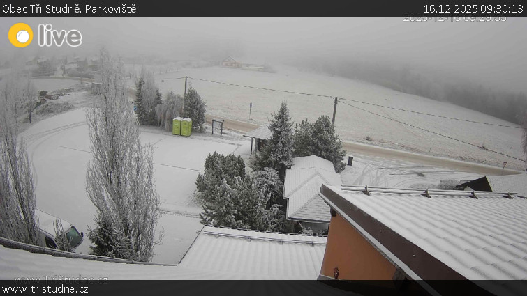 Obec Tři Studně - Parkoviště - 16.12.2025 v 09:30