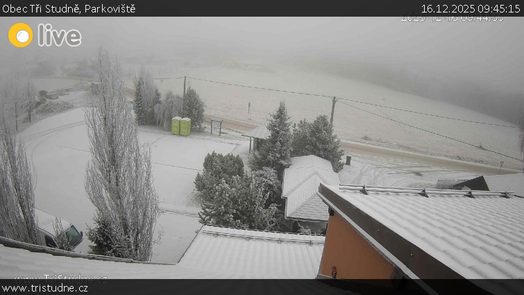 Obec Tři Studně - Parkoviště - 16.12.2025 v 09:45